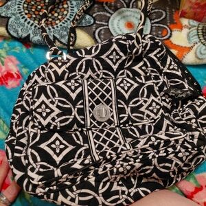 Vera Bradley Black and White Shoulder Bag